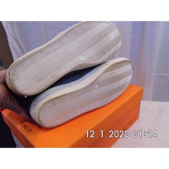 Miz Mooz Laurent Slip-On Hi-Top Sneakers Color Blue/Sky Size 10.5 - Picture 4 of 4